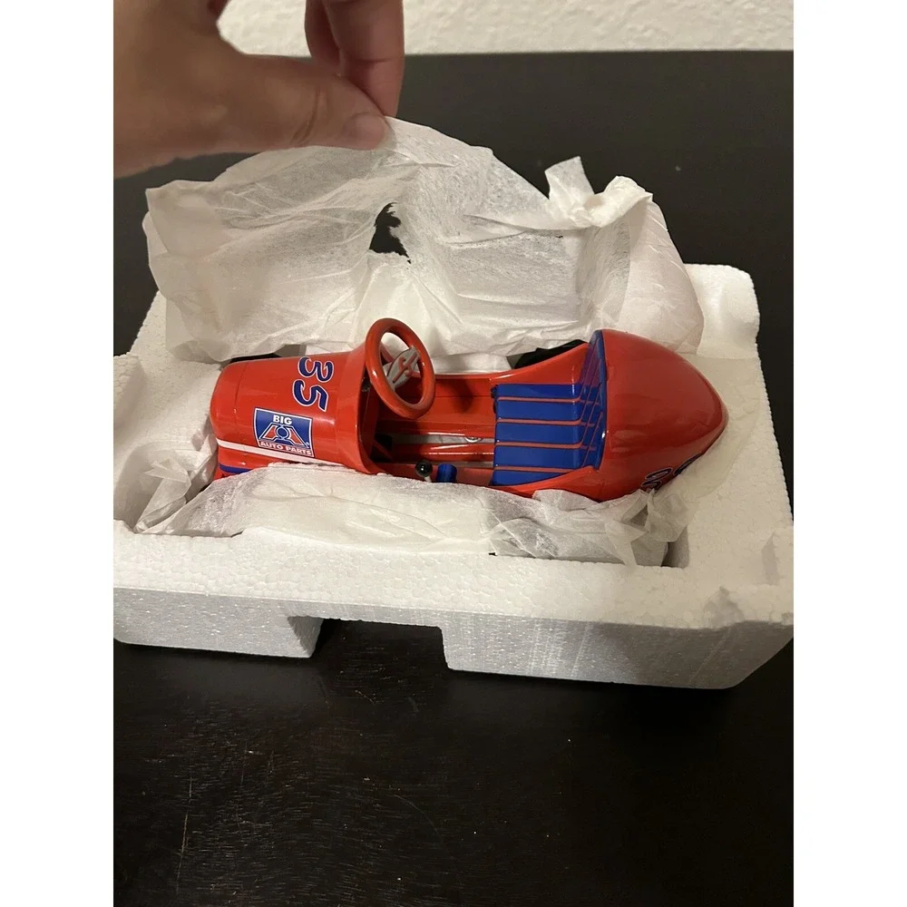 BIG A AUTO PARTS 1947 BMC Racer Pedal Car Bank Limited Edition 1/6